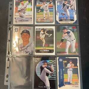 Tarik Skubal 8 Card Lot MLB Baseball Cards  (O)